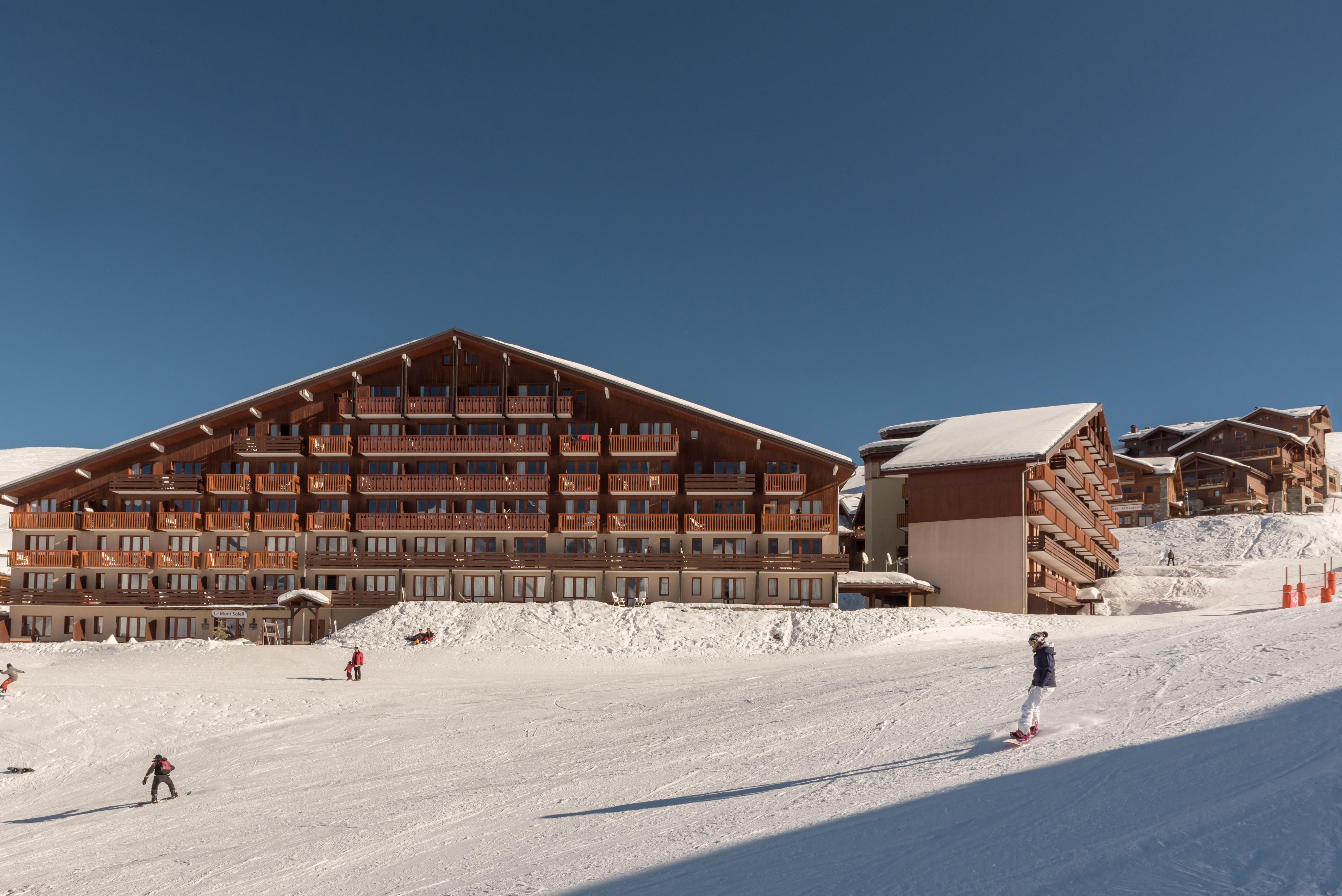 Résidence Pierre&Vacances Le Mont Soleil La Plagne Exterior foto