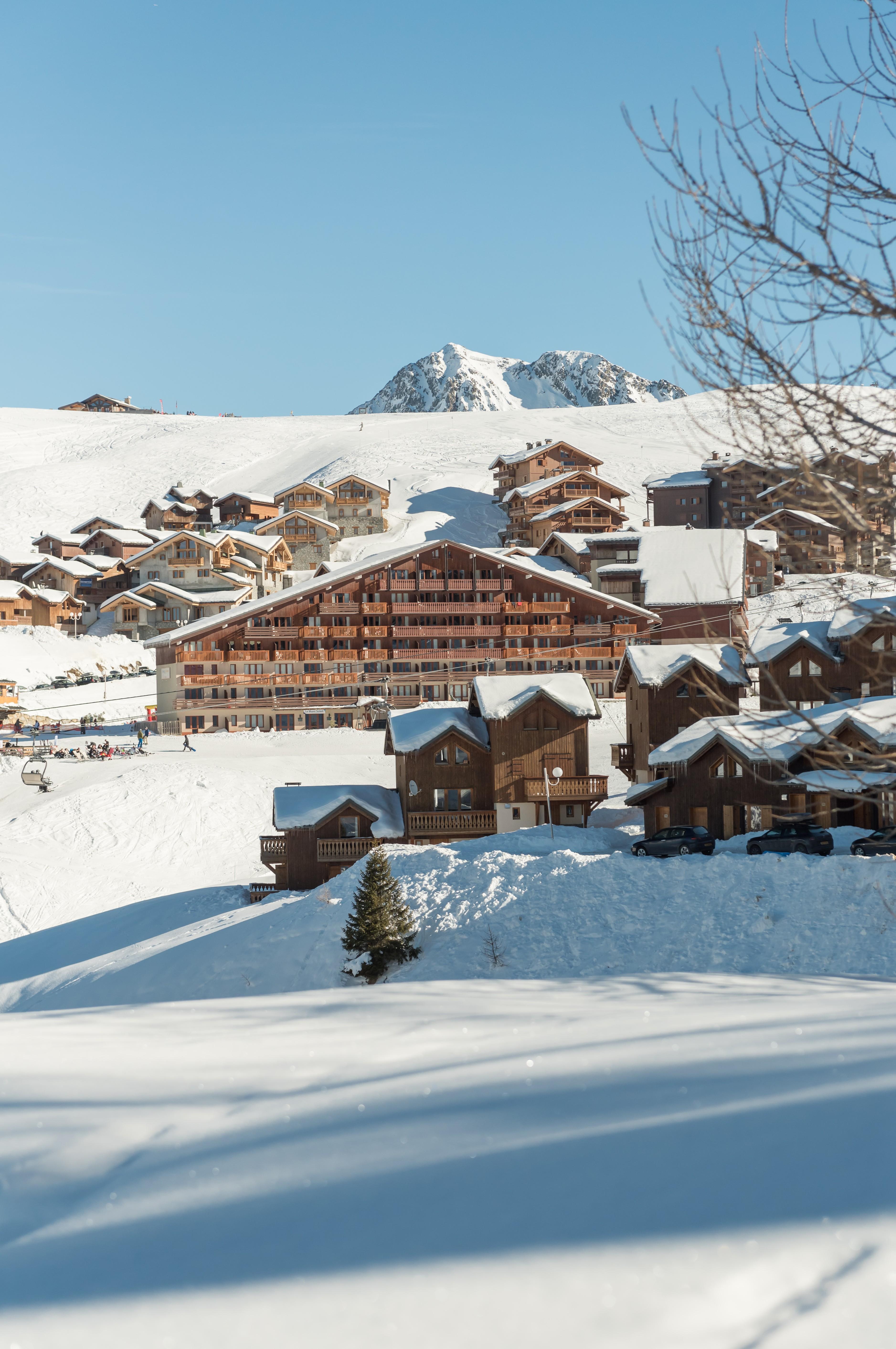 Résidence Pierre&Vacances Le Mont Soleil La Plagne Exterior foto