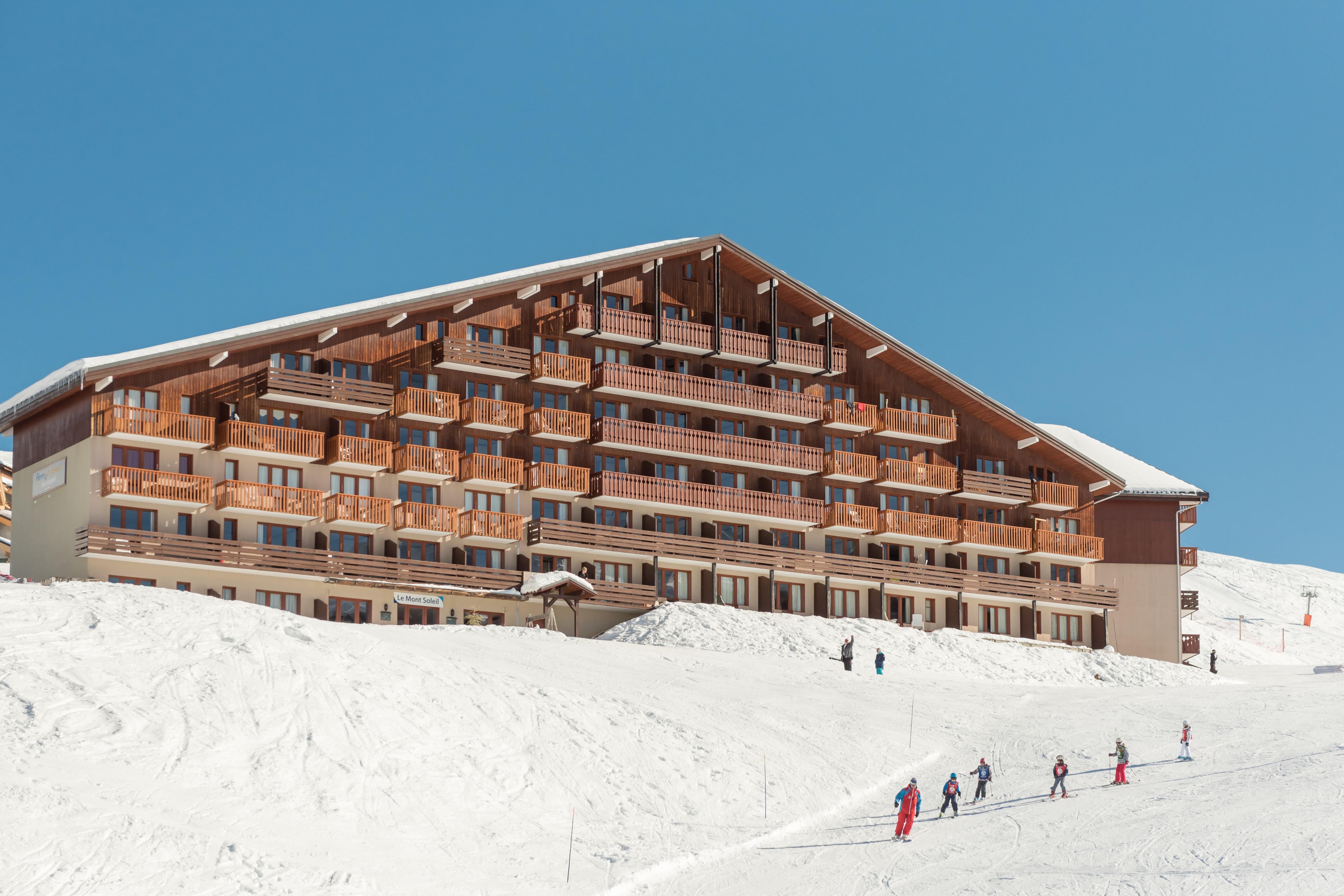 Résidence Pierre&Vacances Le Mont Soleil La Plagne Exterior foto