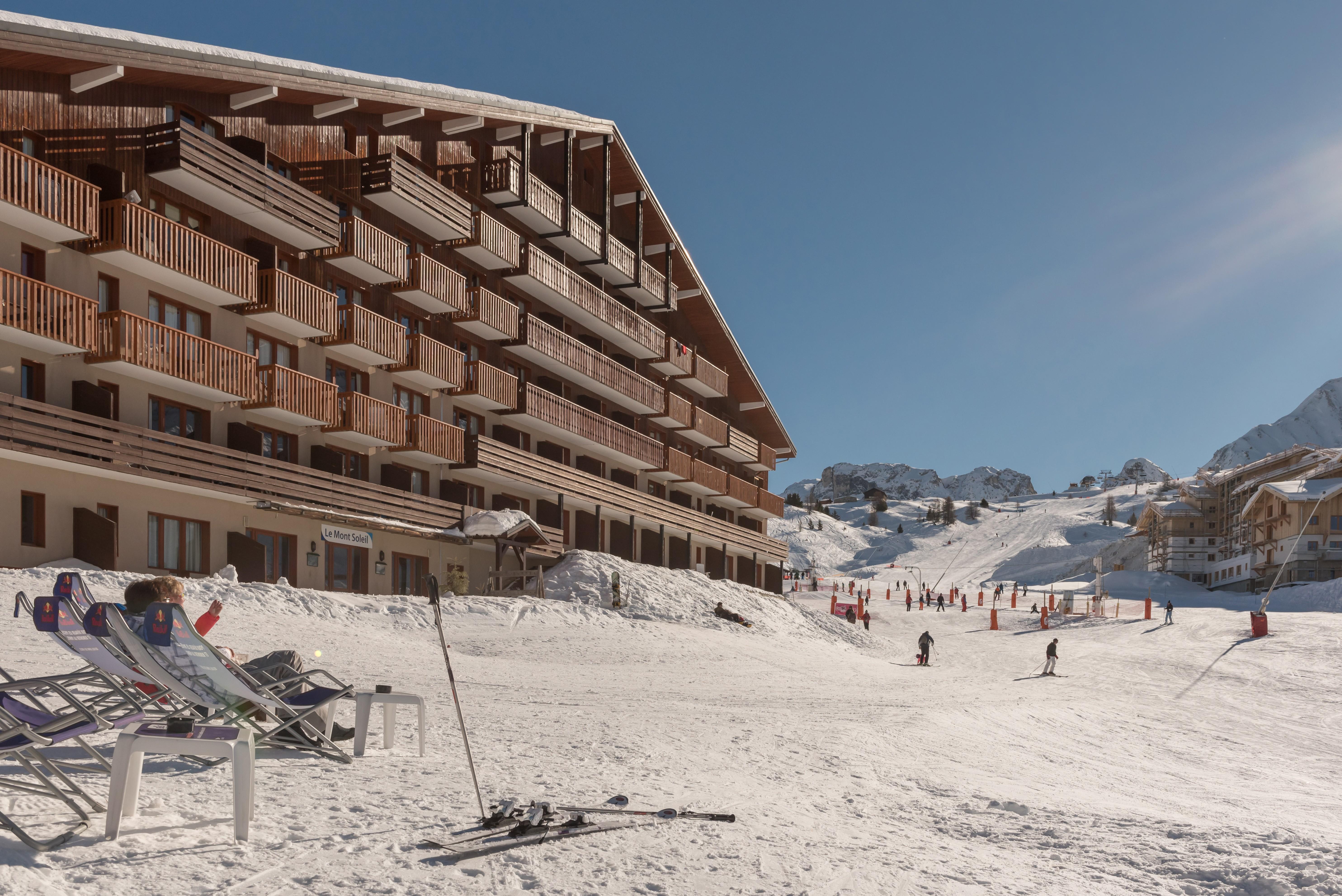 Résidence Pierre&Vacances Le Mont Soleil La Plagne Exterior foto