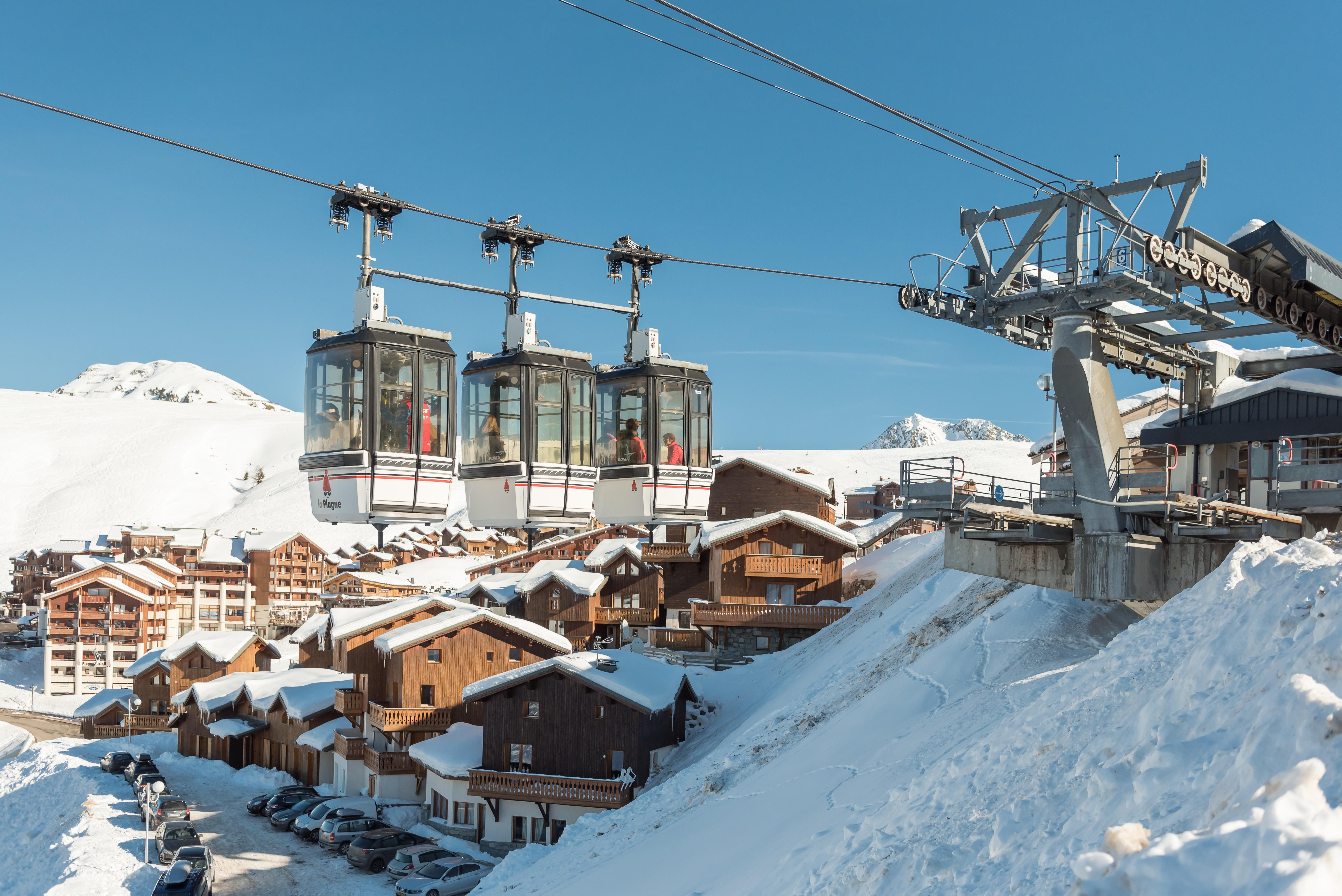 Résidence Pierre&Vacances Le Mont Soleil La Plagne Exterior foto