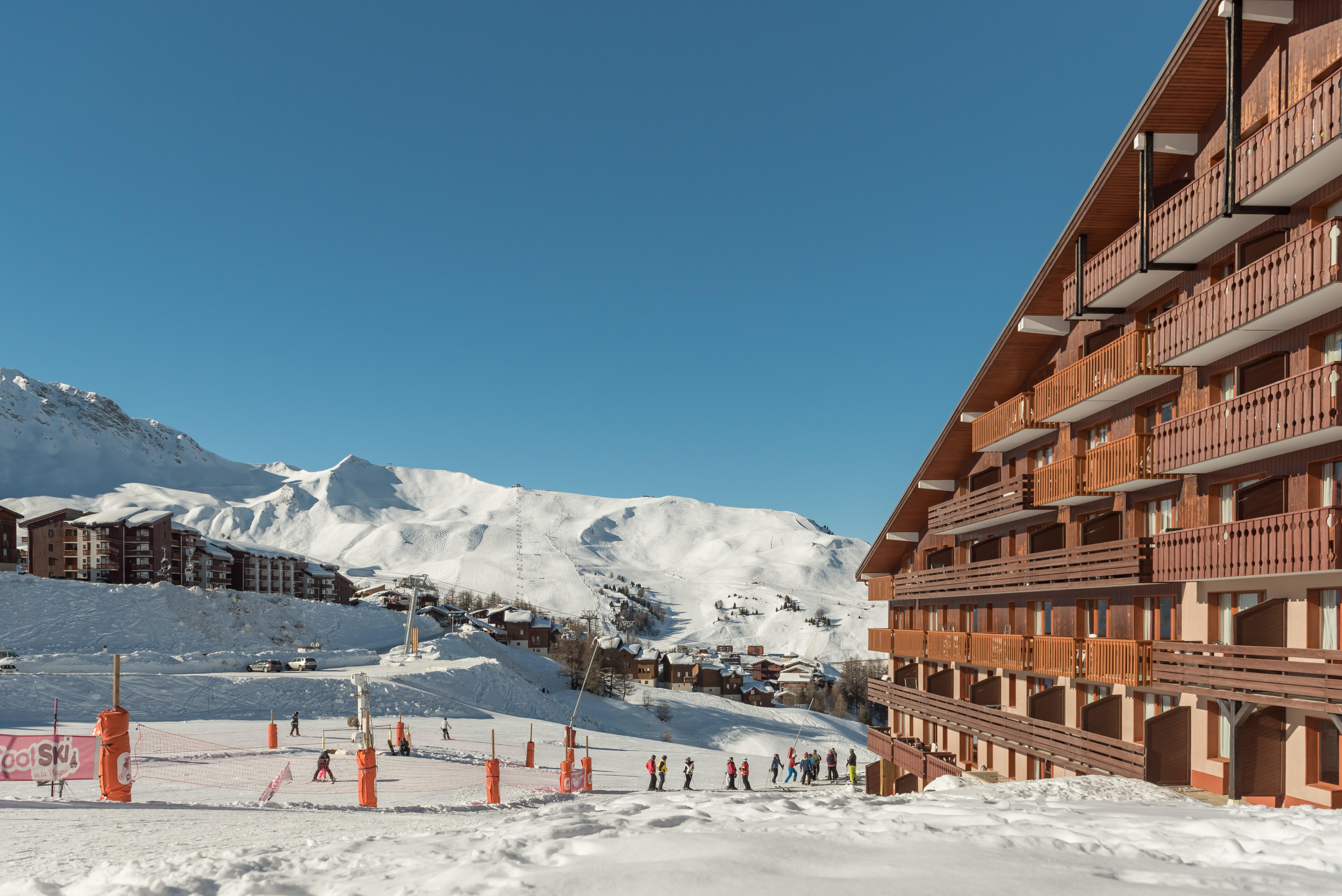 Résidence Pierre&Vacances Le Mont Soleil La Plagne Exterior foto