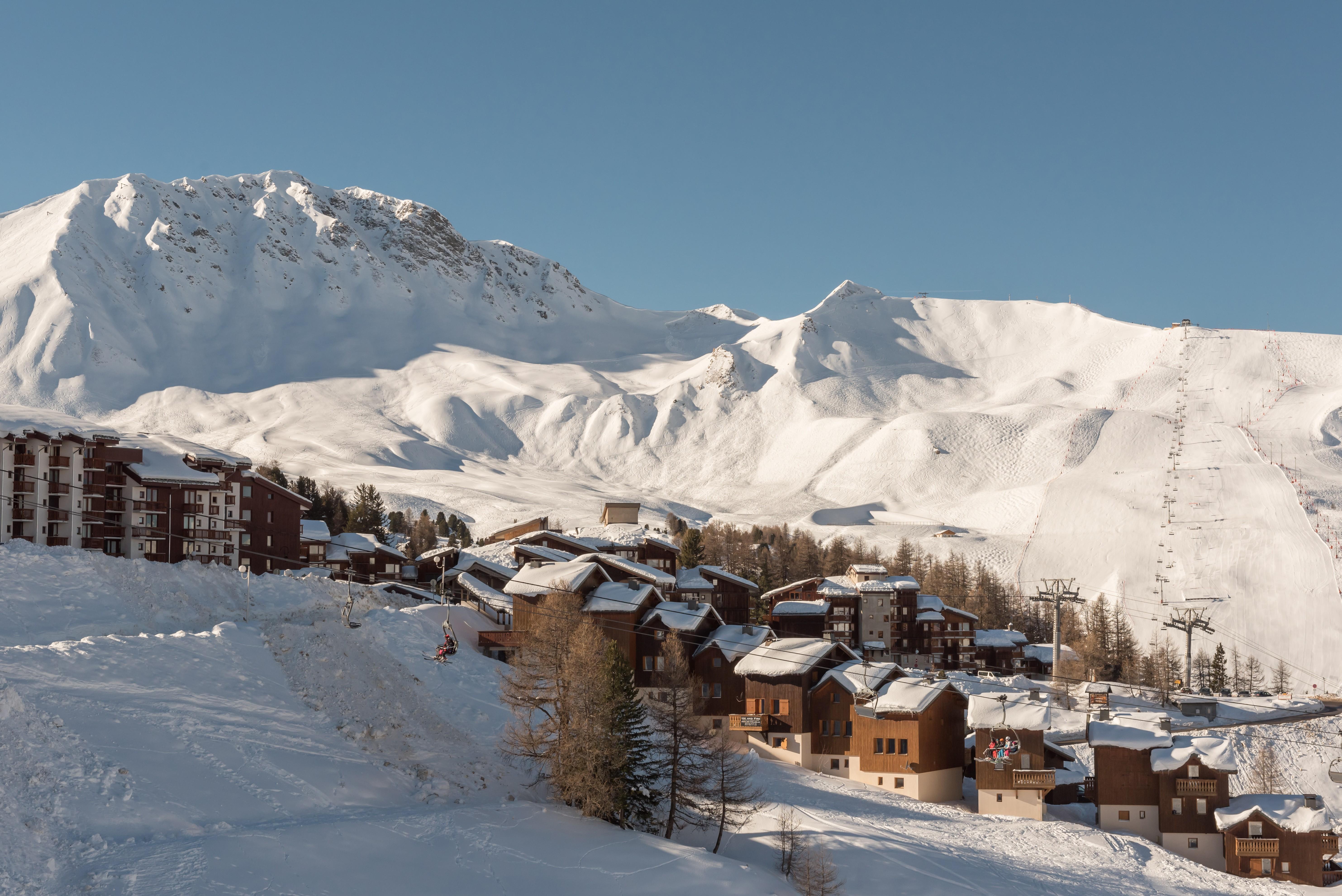 Résidence Pierre&Vacances Le Mont Soleil La Plagne Exterior foto